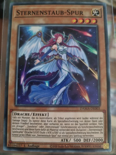 Yugioh karte sternenstaub - yugioh, sternenstaub-spur
