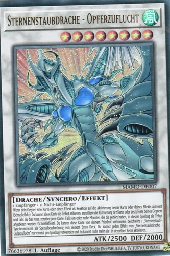 Yugioh sternenstaubdrache - yugioh,