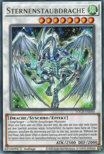Yugioh sternenstaubdrache - yugioh,