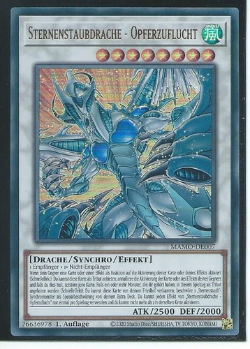 Oh sternenstaubdrache - yu, gi