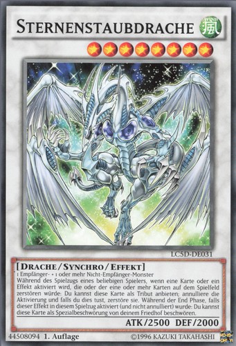 Yugioh sternenstaubdrache - yugioh,