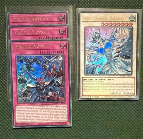 Yugioh synchro notfall - yugioh, 3x