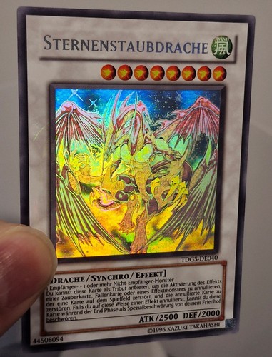 Oh sternenstaubdrache - yu-gi-oh,